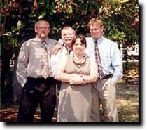 Police Officer Bill with his family